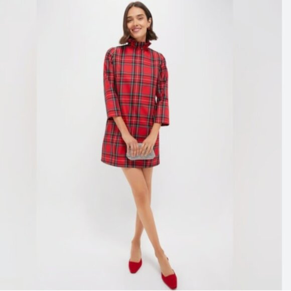 NEW Tuckernuck Royal Stewart Tartan Daphne Dress Plaid Holiday Dress - Picture 2 of 3